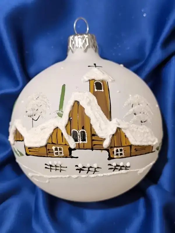 Sada vánočních koulí VÍSKA 6 ks (více barevných variant)